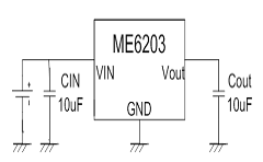 40V耐压、100mA电流LDO——ME6203